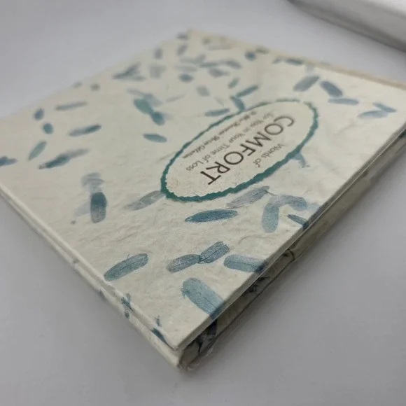 Words of Comfort Book Blue Mountain‎ Arts Collection 2002 Vintage Hardcover - Picture 5 of 13